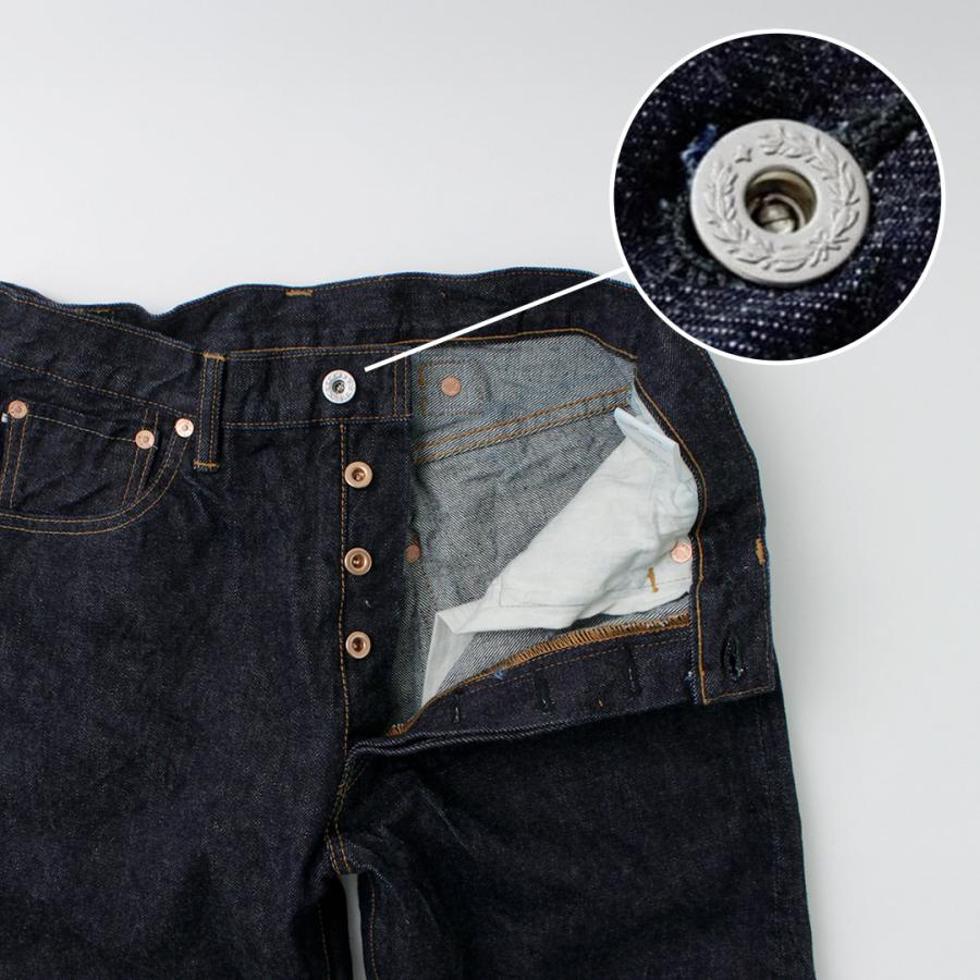 FOB FACTORY（FOBファクトリー） F165 セルヴィッチ ガレージ デニム / メンズ ジーンズ ジーパン パンツ ワンウォッシュ 日本製 | FOB FACTORY | 07