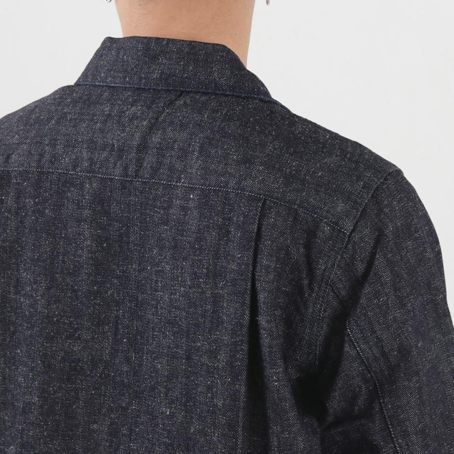 FOB FACTORY（FOBファクトリー） F2433 ドリズラー ジャケット / メンズ ヘリンボーン 日本製 | FOB FACTORY | 14