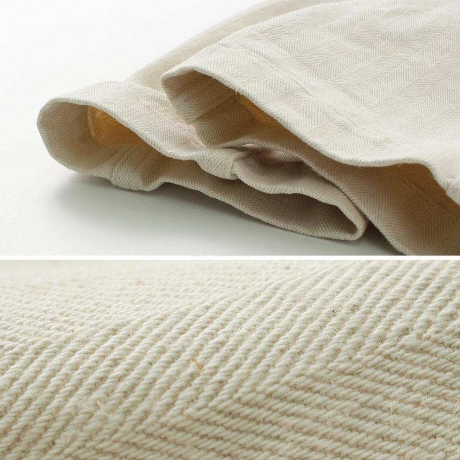 FOB FACTORY（FOBファクトリー） F0516 コットンヘンプ ヘリンボーン トラウザー / メンズ テーパード ワークパンツ 日本製 | FOB FACTORY | 07