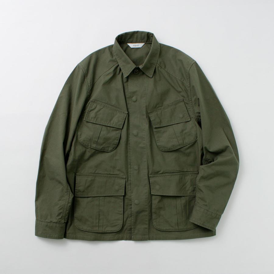 FUJITO（フジト） ジャングル ファティーグ ジャケット ライトアウター 日本製 / メンズ リップストップ ミリタリー | FUJITO | 05