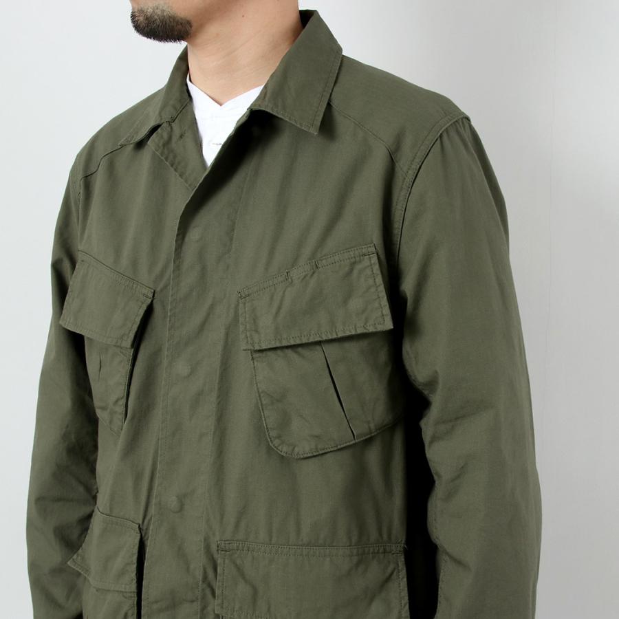 FUJITO（フジト） ジャングル ファティーグ ジャケット ライトアウター 日本製 / メンズ リップストップ ミリタリー | FUJITO | 11