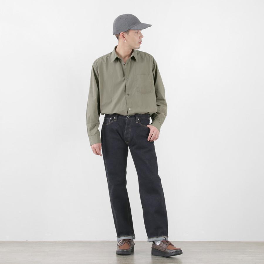 FUJITO（フジト） ビッグシルエット シャツ メンズ オーガニックコットン ワッシャー加工 オーバーシルエット 日本製 