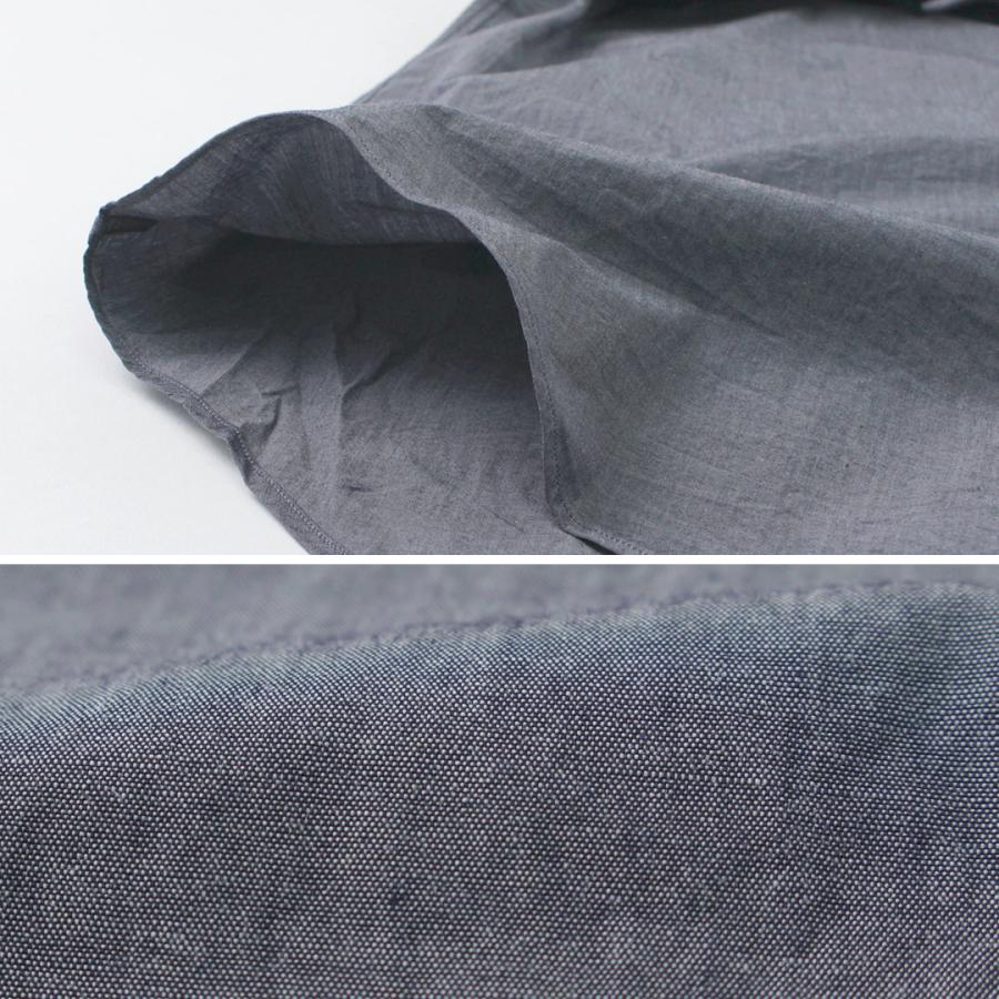 FUJITO（フジト） ビッグシルエット シャツ メンズ オーガニックコットン ワッシャー加工 オーバーシルエット 日本製 