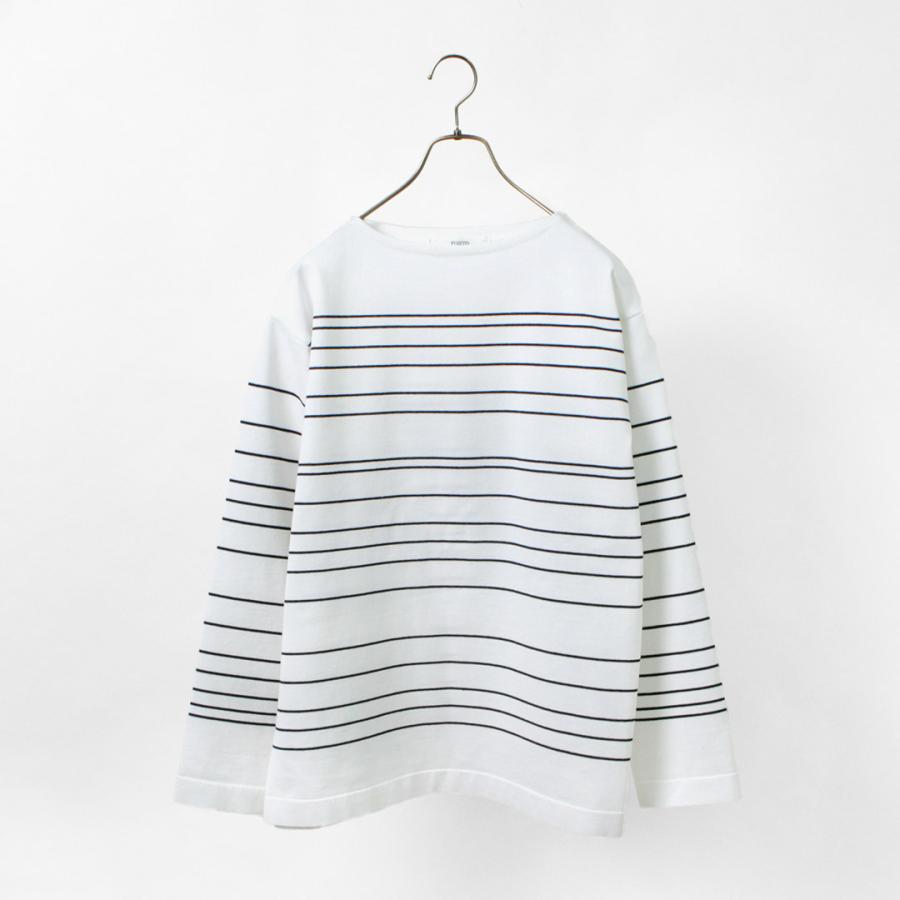 FUJITO（フジト） バスクシャツ Pablo / メンズ カットソー ロンT ボーダー ボートネック 日本製 | FUJITO | 05