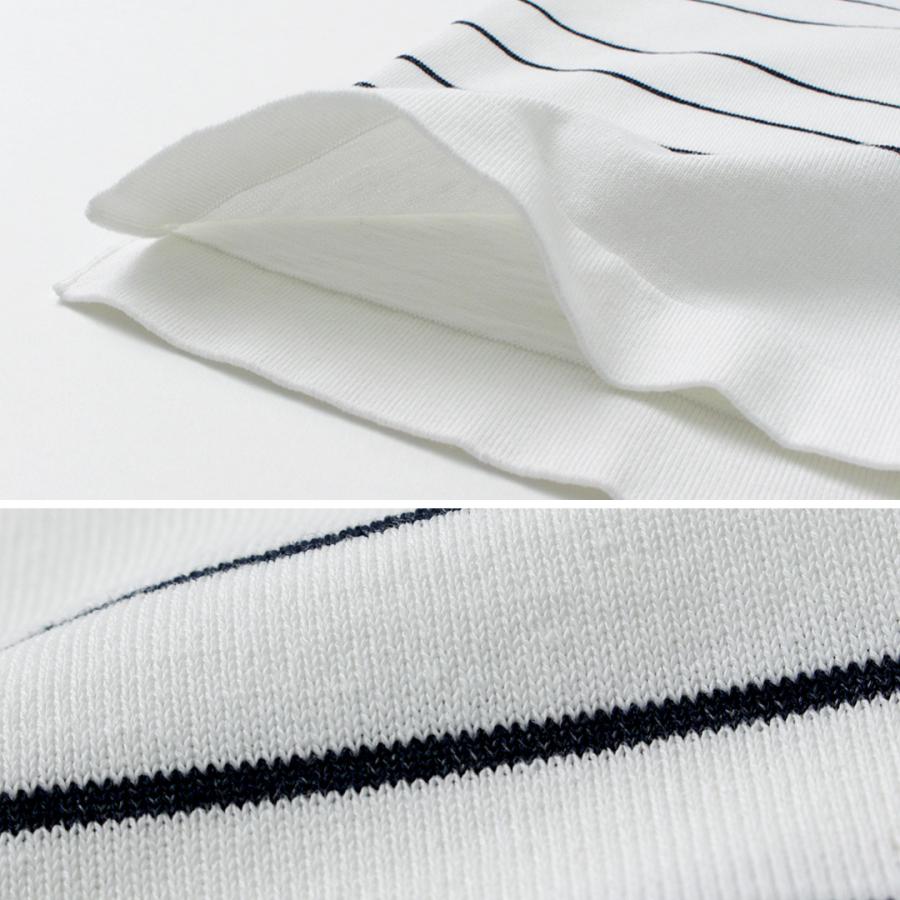 FUJITO（フジト） バスクシャツ Pablo / メンズ カットソー ロンT ボーダー ボートネック 日本製 | FUJITO | 08