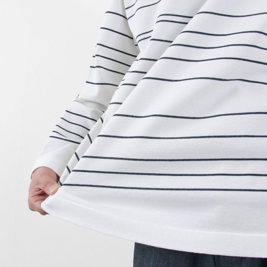 FUJITO（フジト） バスクシャツ Pablo / メンズ カットソー ロンT ボーダー ボートネック 日本製 | FUJITO | 09