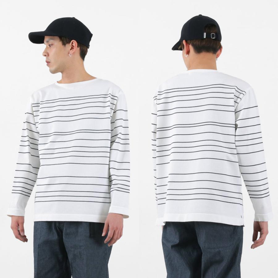 FUJITO（フジト） バスクシャツ Pablo / メンズ カットソー ロンT ボーダー ボートネック 日本製 | FUJITO | 12