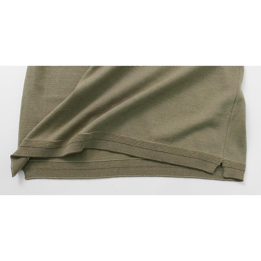 FUJITO（フジト） ニットポロ Easy / メンズ トップス ポロシャツ 半袖 ボーダー 綿 日本製 | FUJITO | 15