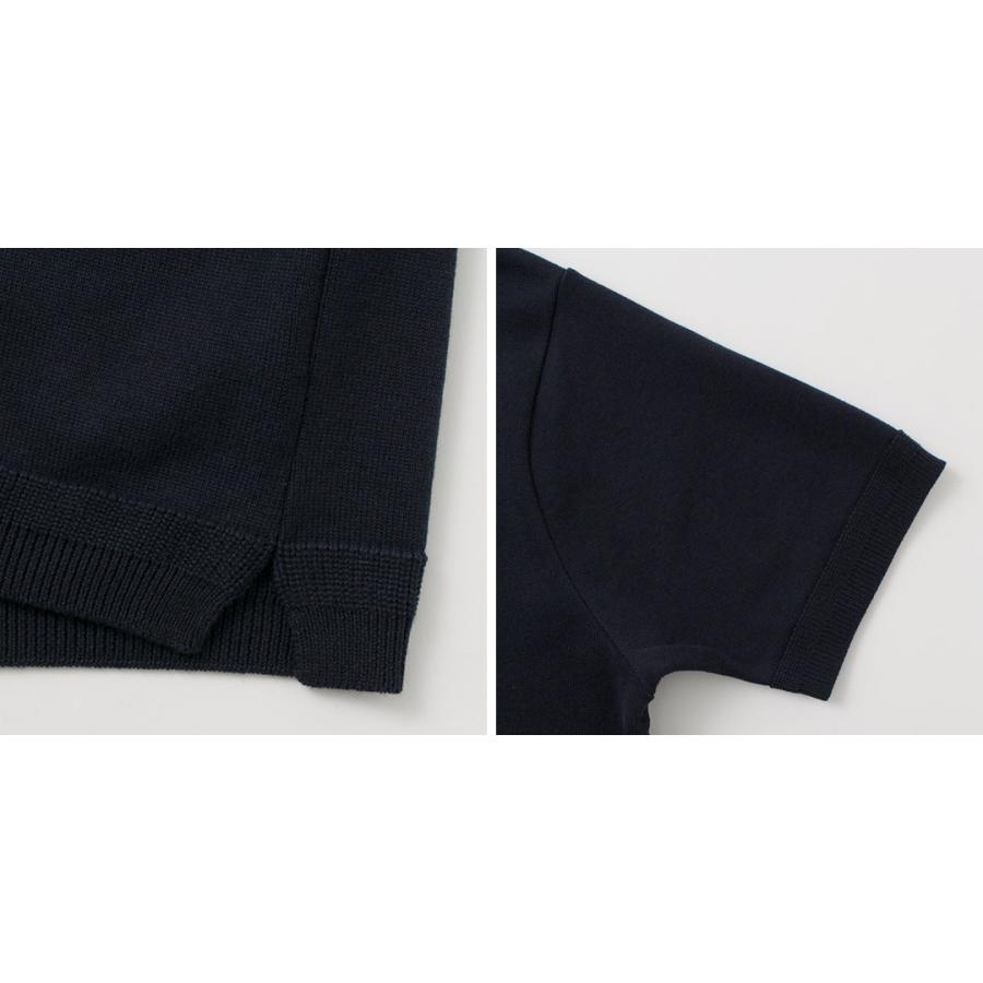 FUJITO（フジト） クルーネック ニット Tシャツ / メンズ トップス 半袖 無地 綿 日本製 | FUJITO | 16