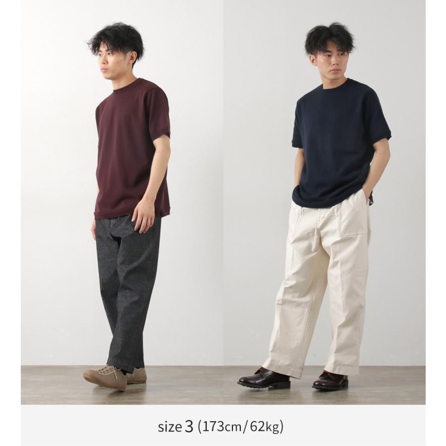 FUJITO（フジト） クルーネック ニット Tシャツ / メンズ トップス
