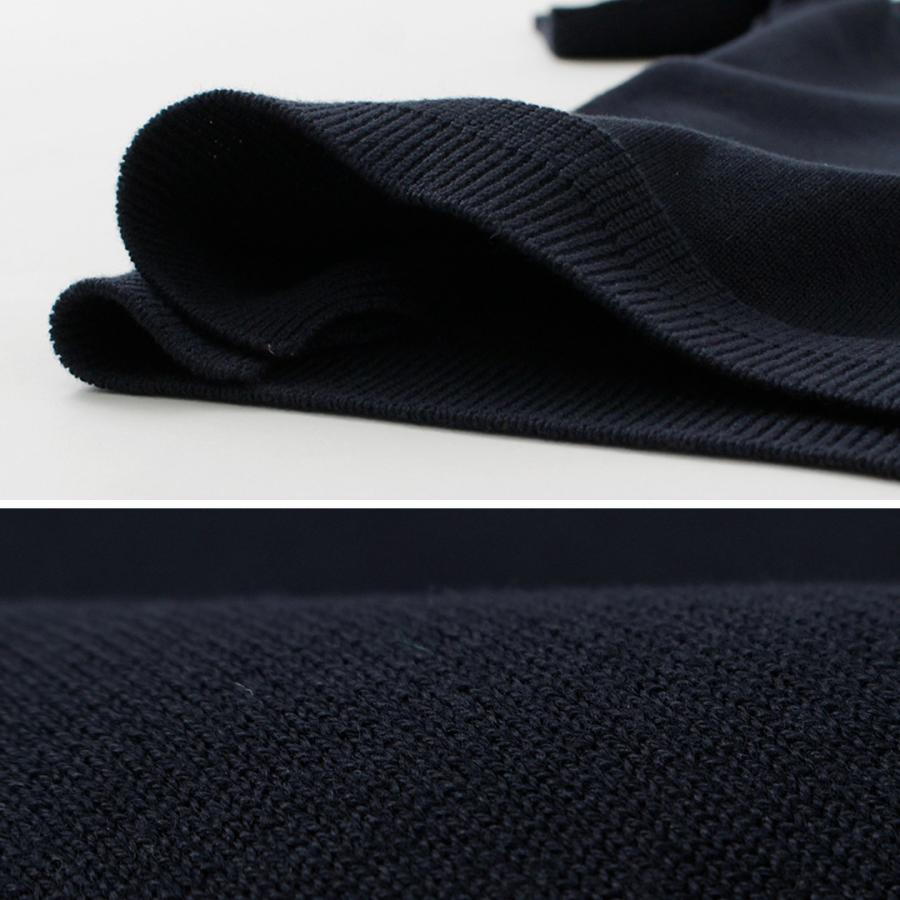 FUJITO（フジト） クルーネック ニット Tシャツ / メンズ トップス 半袖 無地 綿 日本製 | FUJITO | 09