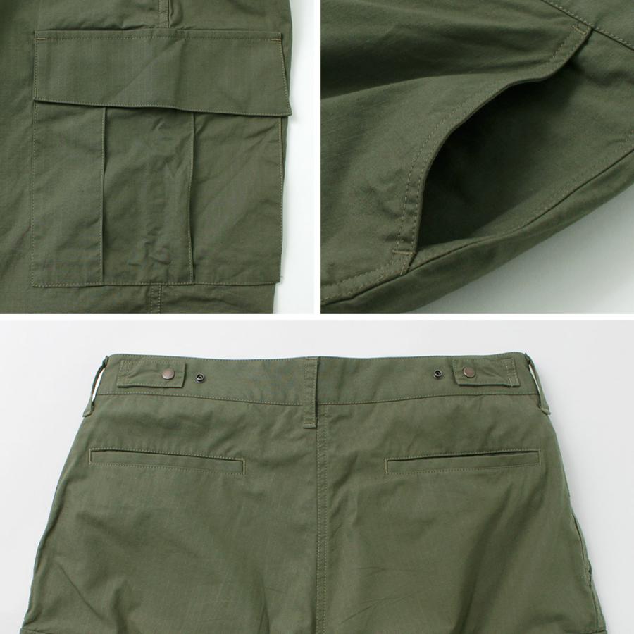 FUJITO（フジト） カーゴパンツ / メンズ 綿 コットン リップストップ ミリタリー ワイド Cargo Pants | FUJITO | 13