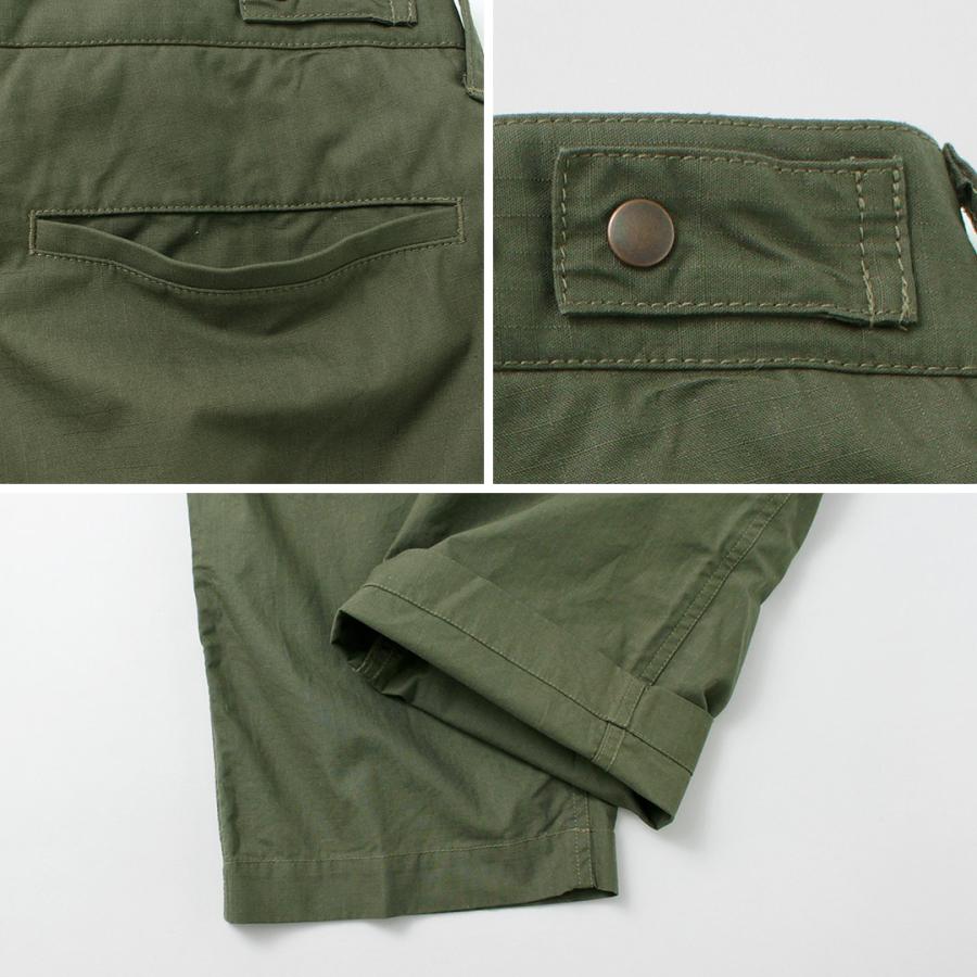 FUJITO（フジト） カーゴパンツ / メンズ 綿 コットン リップストップ ミリタリー ワイド Cargo Pants | FUJITO | 14