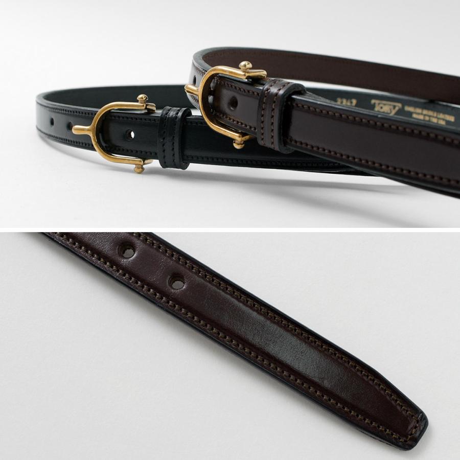 【は な 】TORY LEATHER/トリーレザー　 ベルト　メンズ TORY LEATHER（トリーレザー） エクエストリアン インスパイアド