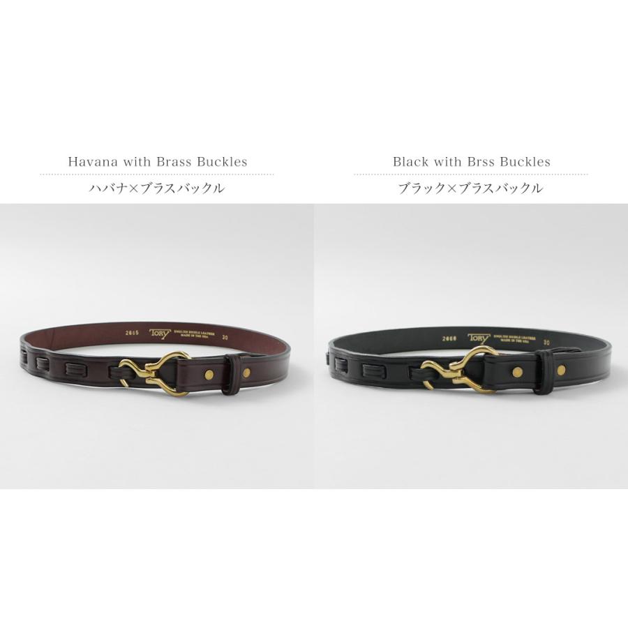 TORY LEATHER（トリーレザー） ミニ フーフピック ベルト 幅25mm / メンズ レディース ユニセックス 本革 細め カジュアル | ブランド登録なし | 03