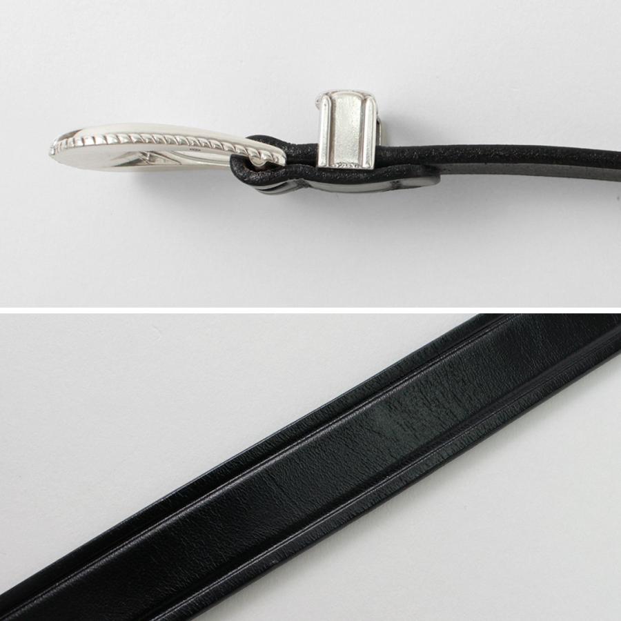 TORY LEATHER（トリーレザー） 3ピース シルバーバックルベルト / メンズ 本革 細め カジュアル | TORY LEATHER | 06