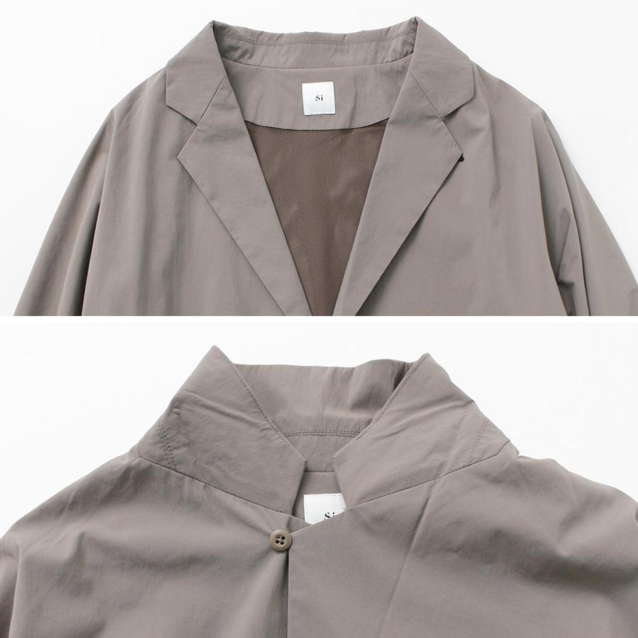 SI（エスアイ） パッカブル シーン ジャケット / メンズ リモンタナイロン ライトアウター テーラード ストレッチ セットアップ | Si | 14