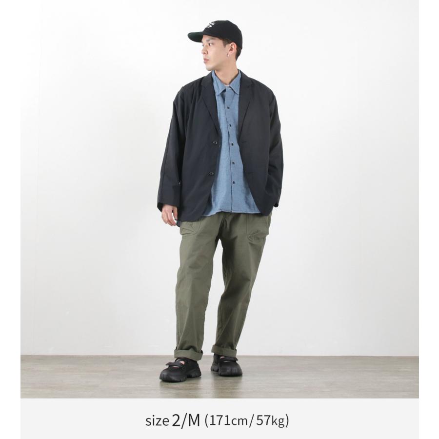 SI（エスアイ） パッカブル シーン ジャケット / メンズ リモンタナイロン ライトアウター テーラード ストレッチ セットアップ | Si | 06