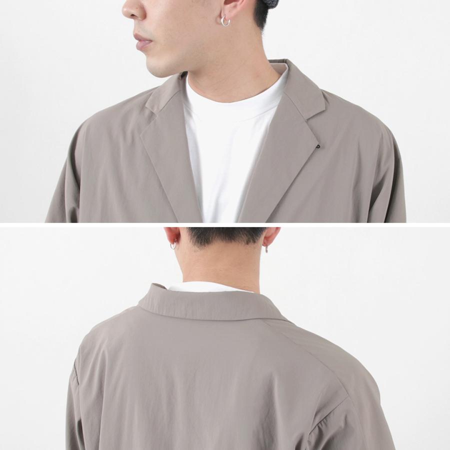 SI（エスアイ） パッカブル シーン ジャケット / メンズ リモンタナイロン ライトアウター テーラード ストレッチ セットアップ | Si | 09