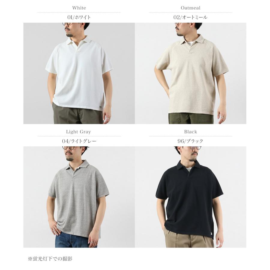 KEPANI（ケパニ） 鹿の子 スキッパーポロ / メンズ 半袖 シャツ コットン 綿 日本製 PIQUE Skipper | Kepani | 05