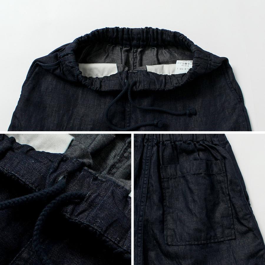 Blue refabric（ブルーリファブリック） コットンリネンデニム イージーパンツ 日本製 / サマーデニム ライトオンス 6オンス |  | 13
