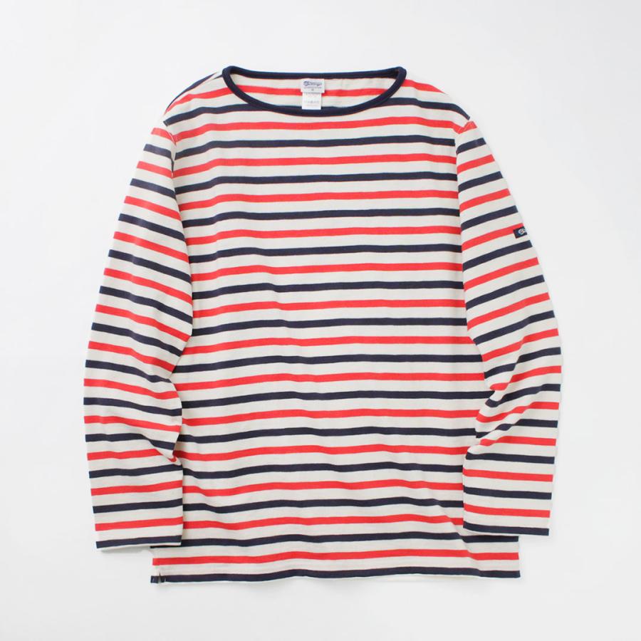 TIEASY（ティージー） HDCS ボートネック ボーダー バスクシャツ