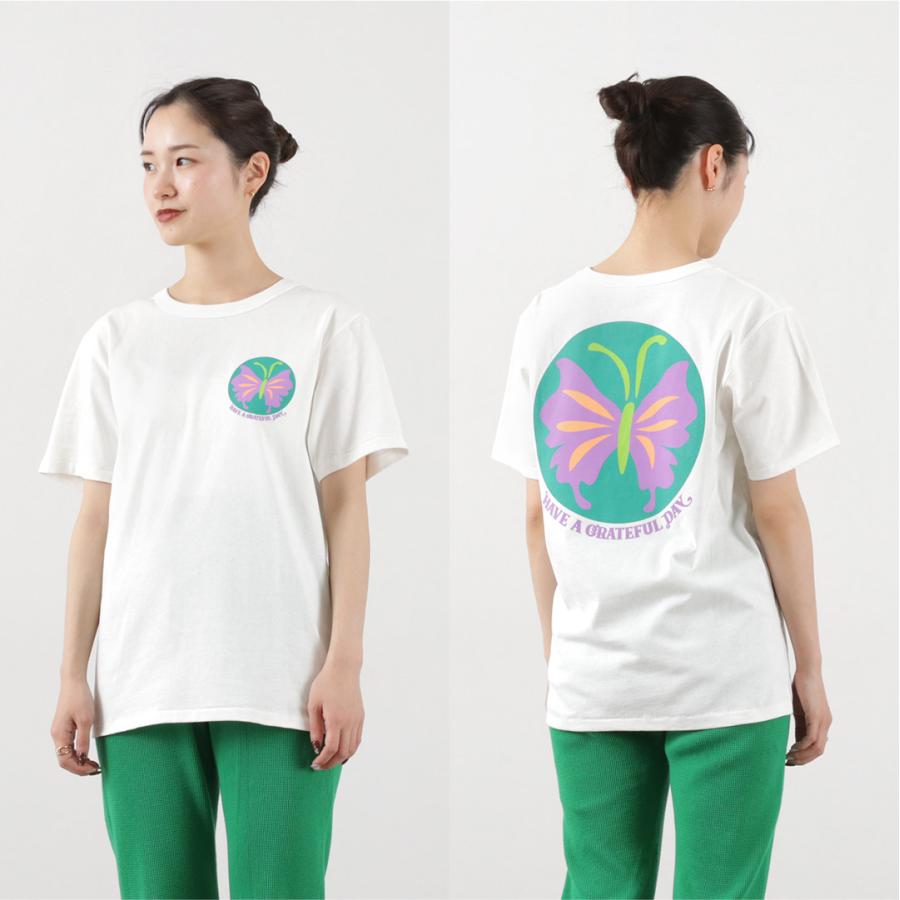 HAVE A GRATEFUL DAY（ハブアグレイトフルデイ） 11oz Tシャツ バタフライ ＃2 / カットソー | HAVE A GRATEFUL DAY | 13