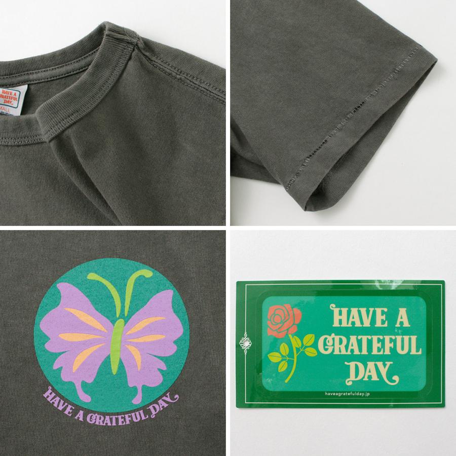 HAVE A GRATEFUL DAY（ハブアグレイトフルデイ） 11oz Tシャツ バタフライ ＃2 / カットソー | HAVE A GRATEFUL DAY | 14