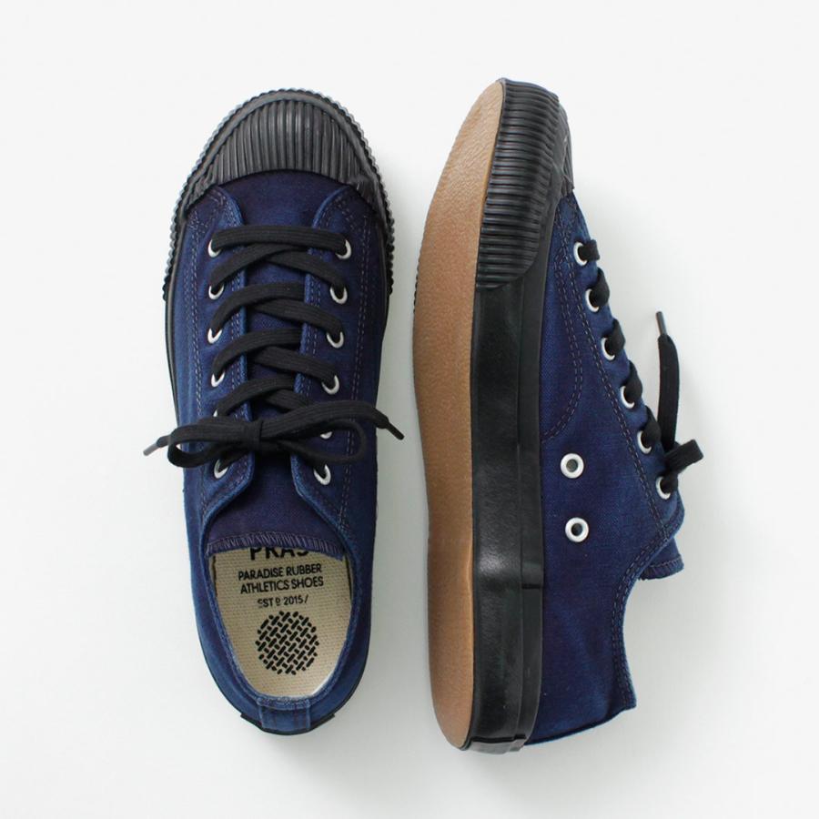 PRAS（プラス） シェルキャップ ロウ インディゴハンドダイ