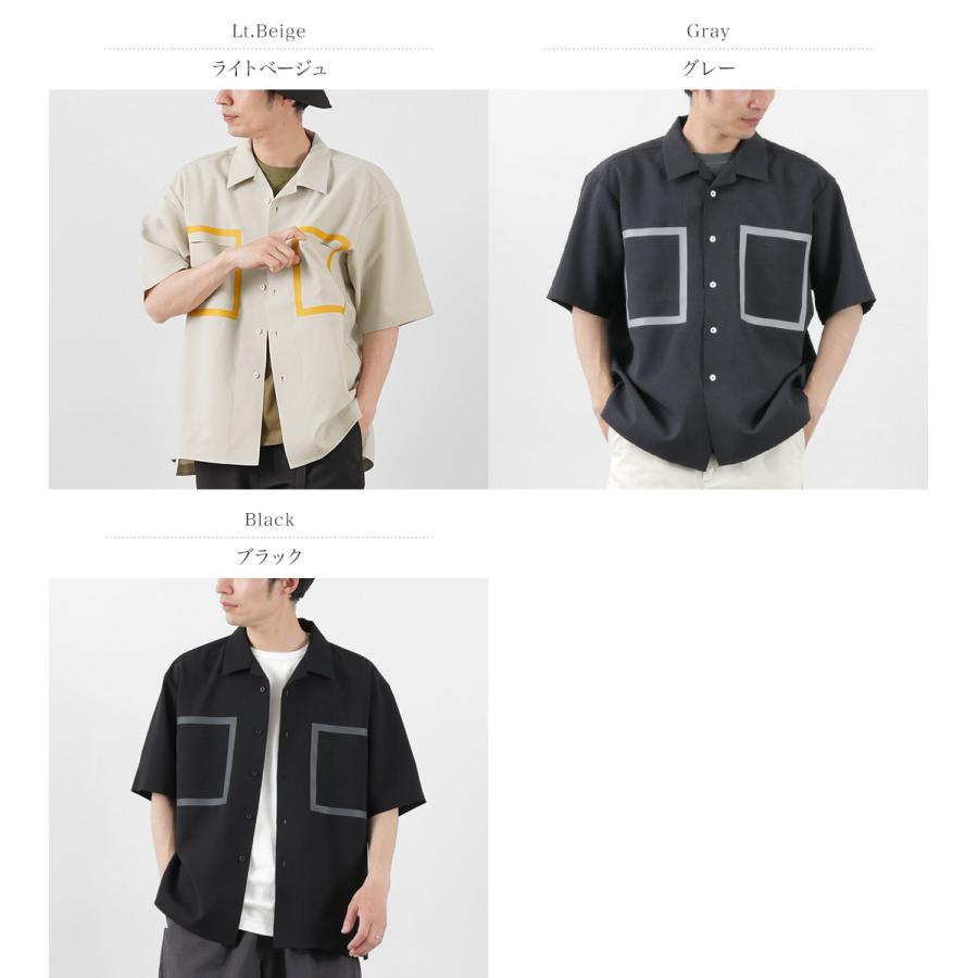 F/CE（エフシーイー） テック トロ オープンシャツ / メンズ トップス 半袖 無地 ストレッチ オープンカラー | F/CE. | 04