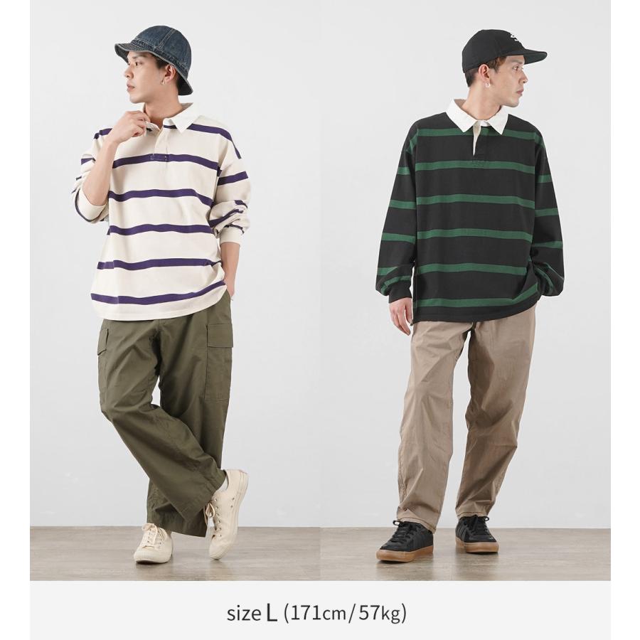 REMI RELIEF RELIEF(レミレリーフ) ボーダーラガーSHIRT REMI RELIEF RELIEF(レミレリーフ) ボーダーラガーSHIRT
