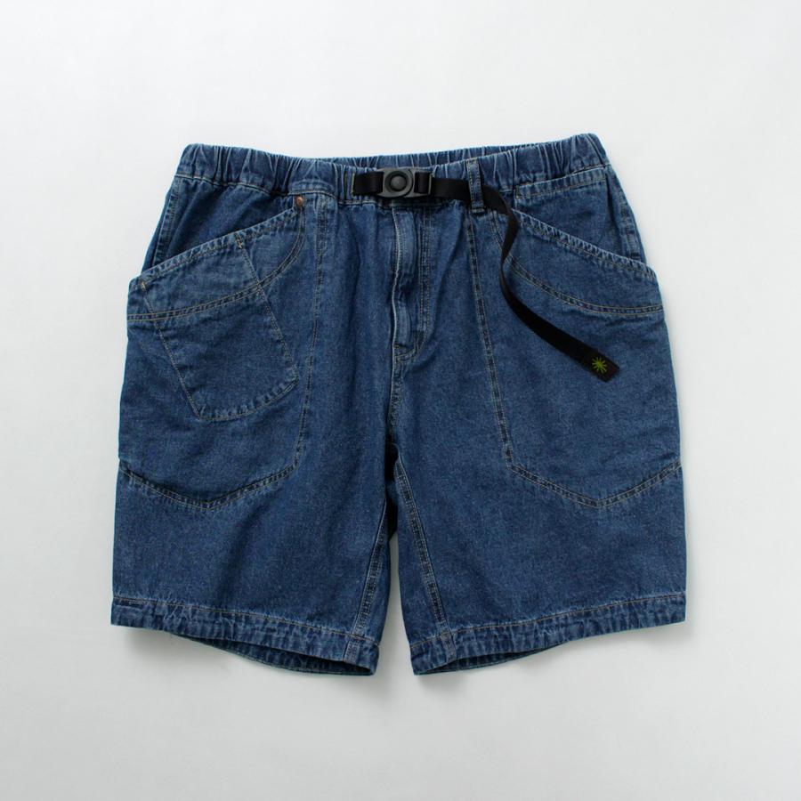 GOHEMP（ゴーヘンプ） トラベラーイージーショーツ ユーズドウォッシュ / ショートパンツ ハーフパンツ イージーパンツ デニム 吸湿 速乾 | GOHEMP | 02