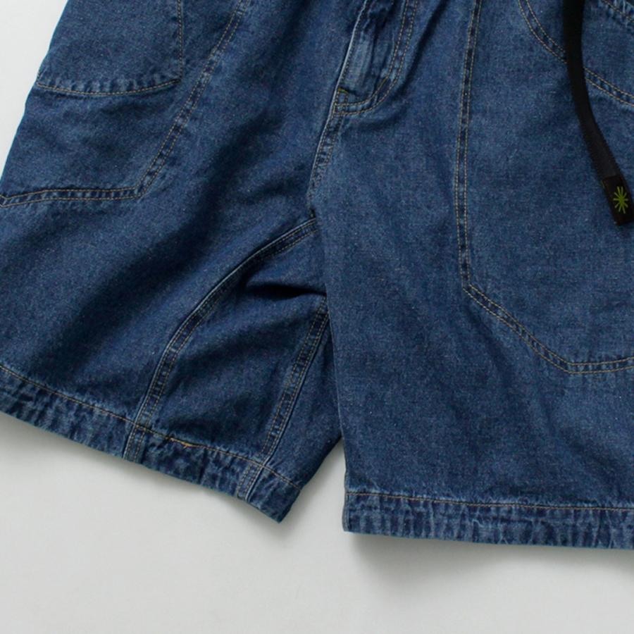 GOHEMP（ゴーヘンプ） トラベラーイージーショーツ ユーズドウォッシュ / ショートパンツ ハーフパンツ イージーパンツ デニム 吸湿 速乾 | GOHEMP | 09