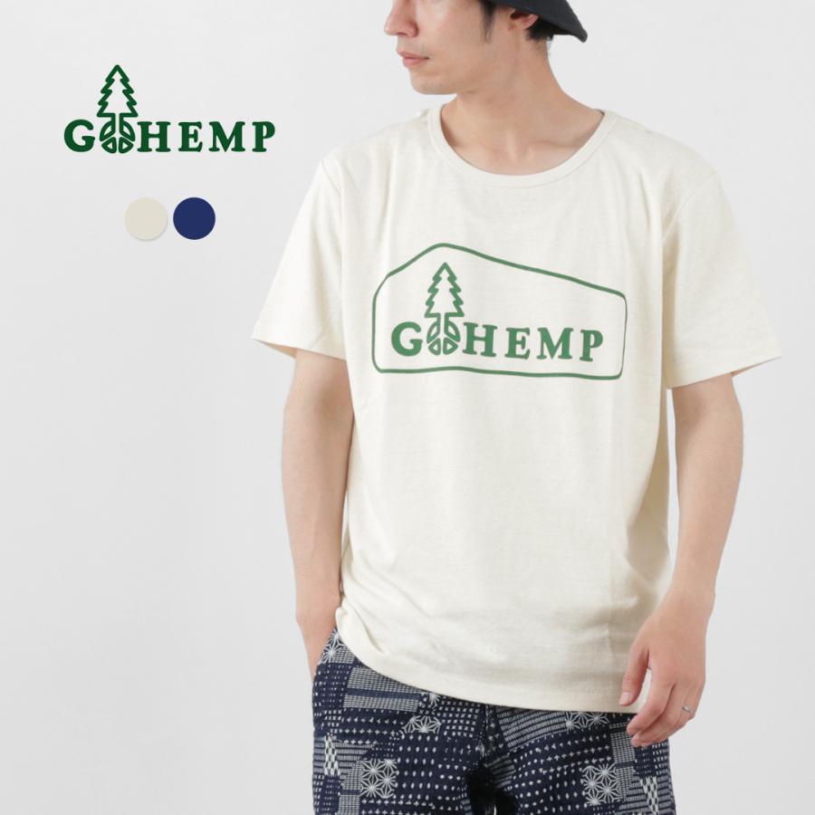 GOHEMP GOHEMP（ゴーヘンプ） ボックスロゴベーシック半袖Tシャツ 