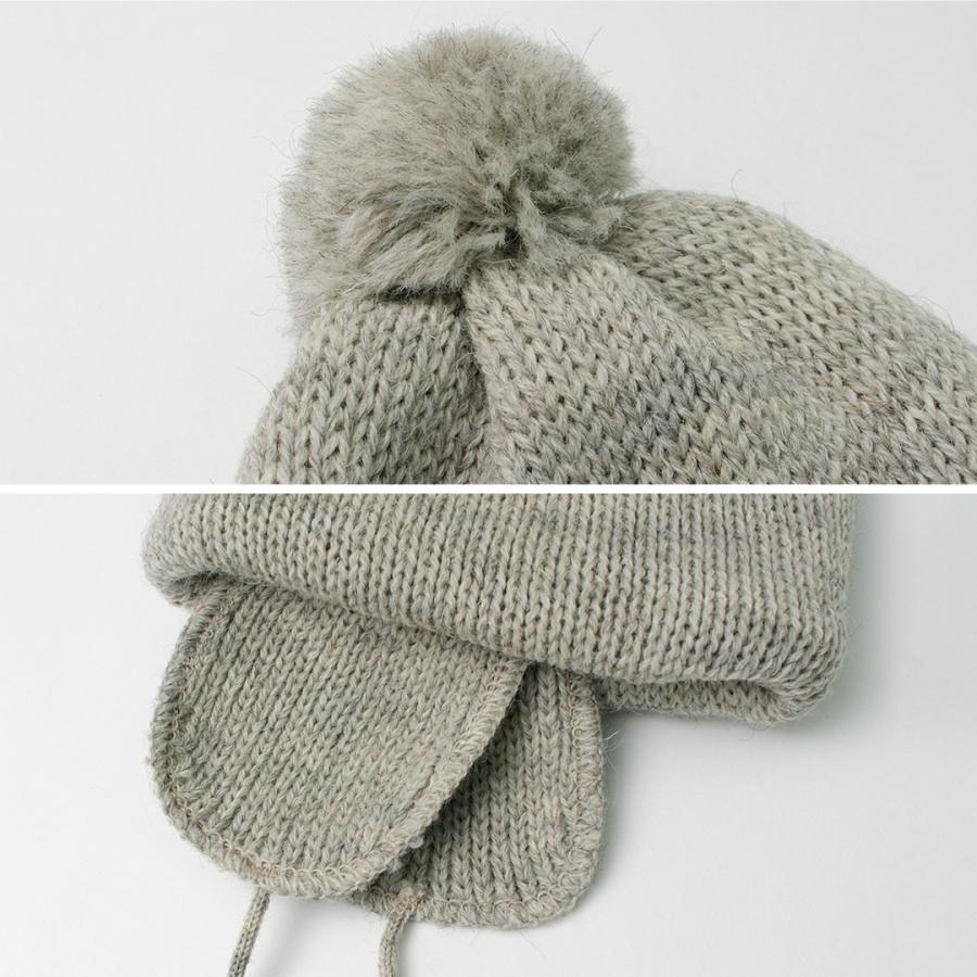 HIGHLAND 2000（ハイランド 2000） ソリッド ボブキャップ ダブルイヤーカバー ポンポン チンロープ | HIGHLAND 2000 | 10