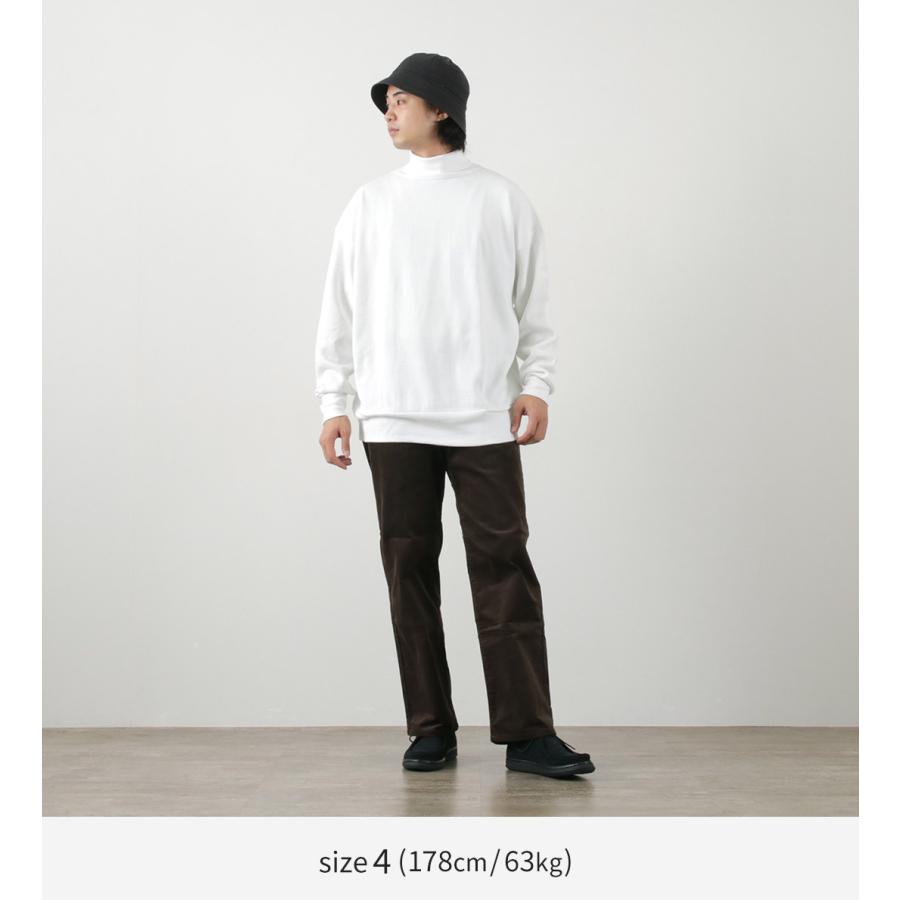 gicipi（ジチピ） シーンミャ モックネック リブ付きロングスリーブ