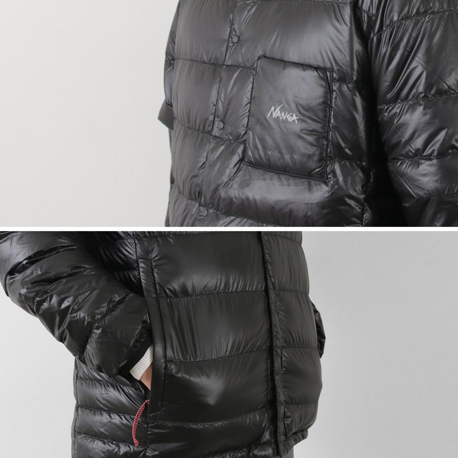NANGA（ナンガ） インナー ダウンカーディガン デタッチャブル スリーブ / メンズ 軽量 撥水 長袖 半袖 ダウンT Tシャツ | NANGA | 15