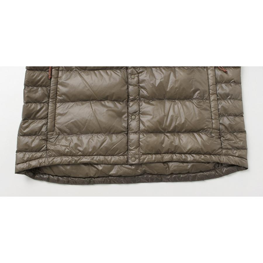 NANGA（ナンガ） インナー ダウンカーディガン デタッチャブル スリーブ / メンズ 軽量 撥水 長袖 半袖 ダウンT Tシャツ | NANGA | 20