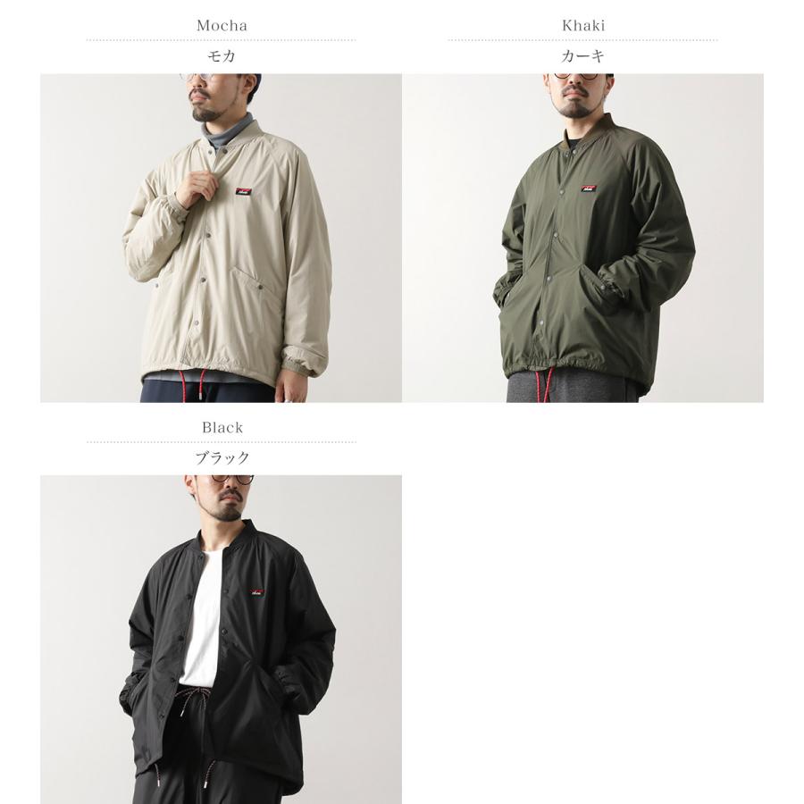 美品　NANGA ナンガ　リブカラーコーチジャケット　L NANGA ナンガ リブカラーコーチジャケット ナイロンジャケット