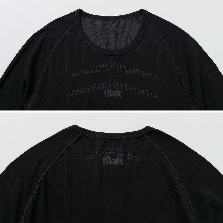 TILAK（ティラック） ウルトラライト Tee / 半袖 Tシャツ メンズ 速乾 防菌 防臭 ストレッチ | tilak | 09