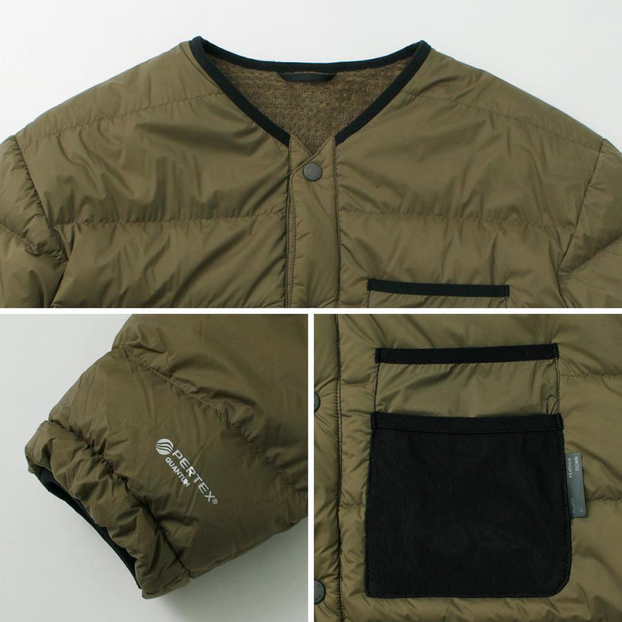 ALLIED FEATHER + DOWN（アライドフェザーアンドダウン） リバーシブル ダウン カーディガン / アウター インナーダウン メンズ | ALLIED FEATHER+DOWN | 16