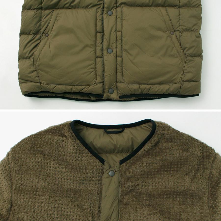 ALLIED FEATHER + DOWN（アライドフェザーアンドダウン） リバーシブル ダウン カーディガン / アウター インナーダウン メンズ | ALLIED FEATHER+DOWN | 17