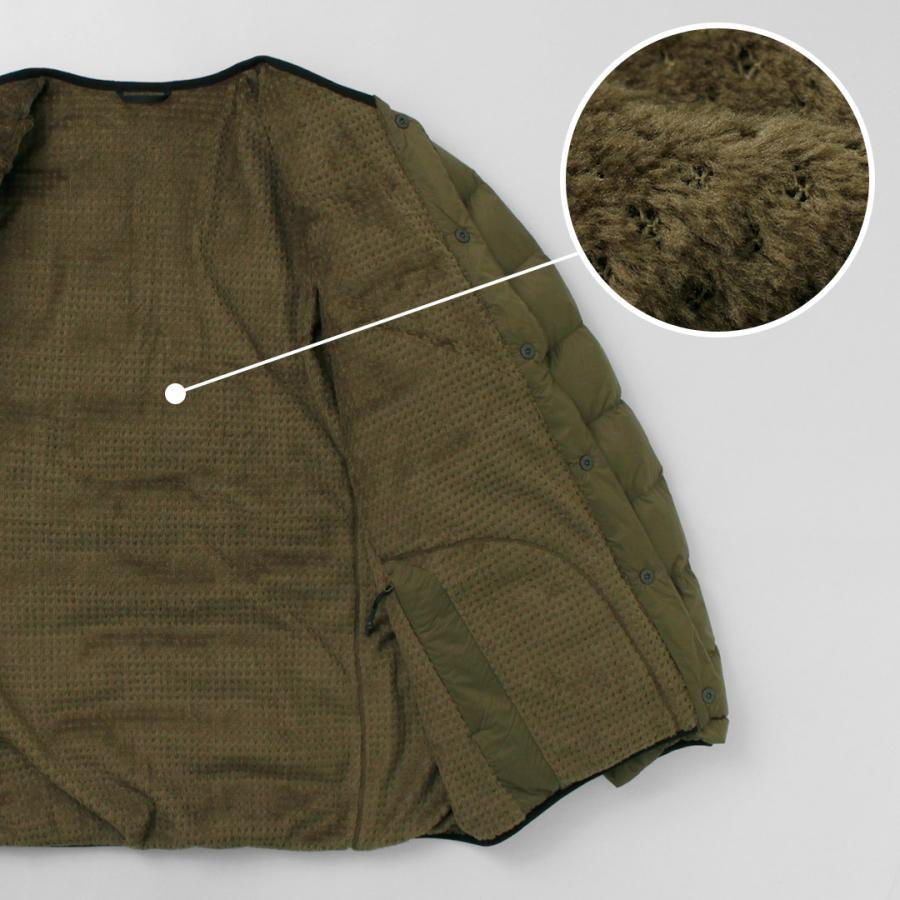 ALLIED FEATHER + DOWN（アライドフェザーアンドダウン） リバーシブル ダウン カーディガン / アウター インナーダウン メンズ | ALLIED FEATHER+DOWN | 08