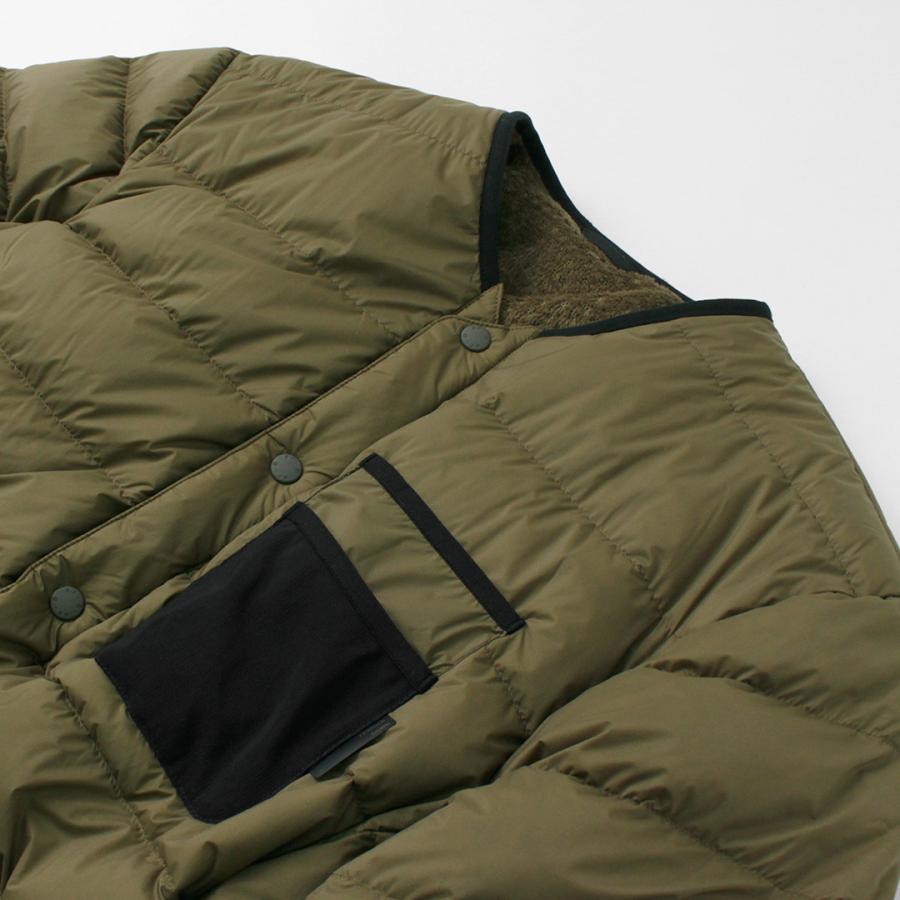 ALLIED FEATHER + DOWN（アライドフェザーアンドダウン） リバーシブル ダウン カーディガン / アウター インナーダウン メンズ | ALLIED FEATHER+DOWN | 09