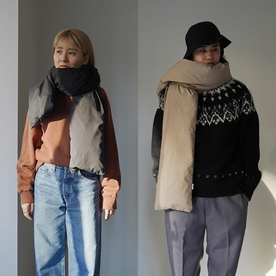 MIFFEW（ミフュー） リバーシブル ダウンマフラー / ロング 長め 日本製 メンズ レディース ユニセックス | miffew | 07