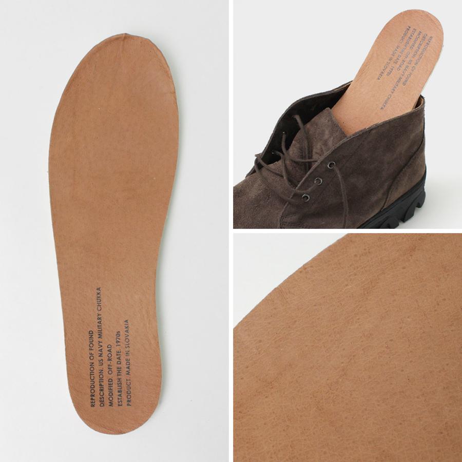 REPRODUCTION OF FOUND（リプロダクション オブ ファウンド） US NAVY ミリタリー チャッカ / ブーツ メンズ 革靴 耐水 牛革 | REPRODUCTION OF FOUND | 09