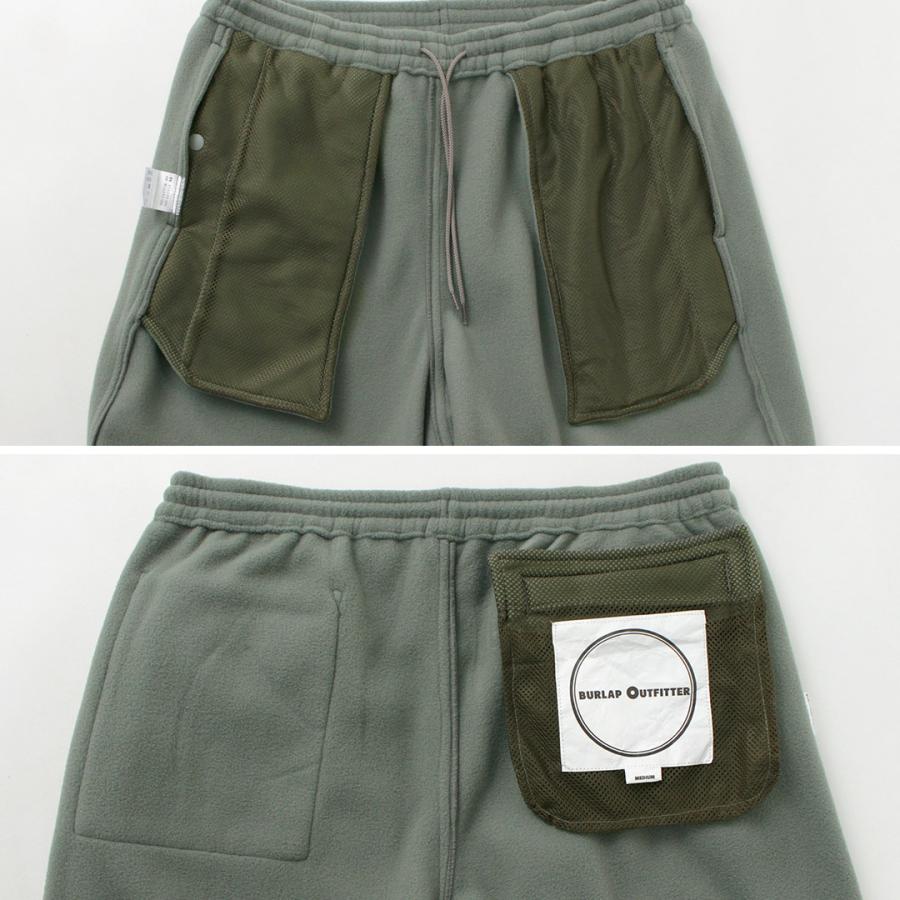 BURLAP OUTFITTER（バーラップアウトフィッター） フリース トラックパンツ / メンズ ロングパンツ イージーパンツ ミリタリー | BURLAP OUTFITTER | 10