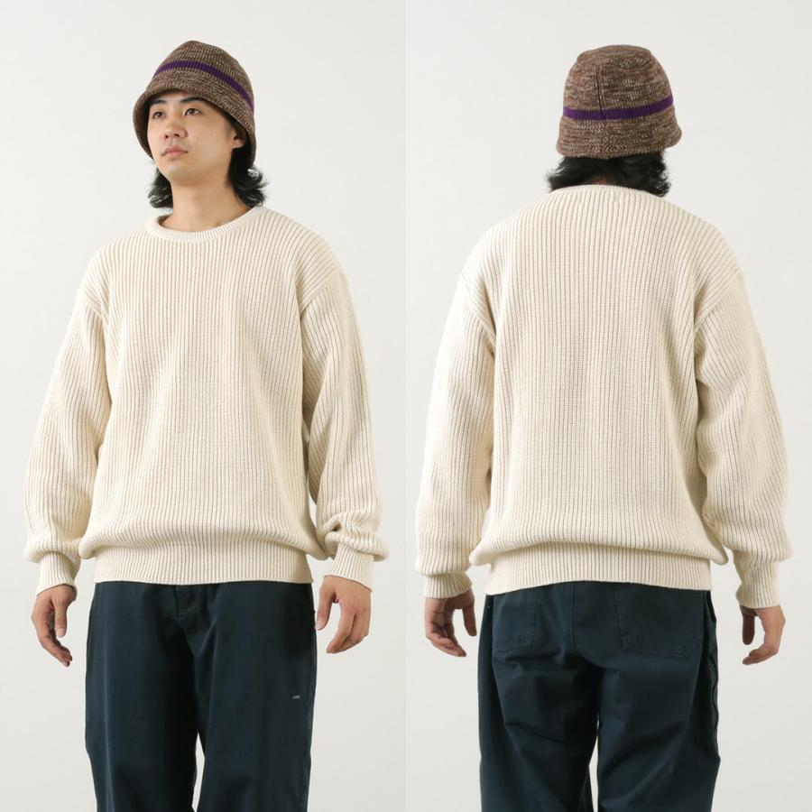 BINGHAMTON KNITTING COMPANY シェーカー クルーニット / セーター コットン メンズ | Binghamton Knitting Company | 14