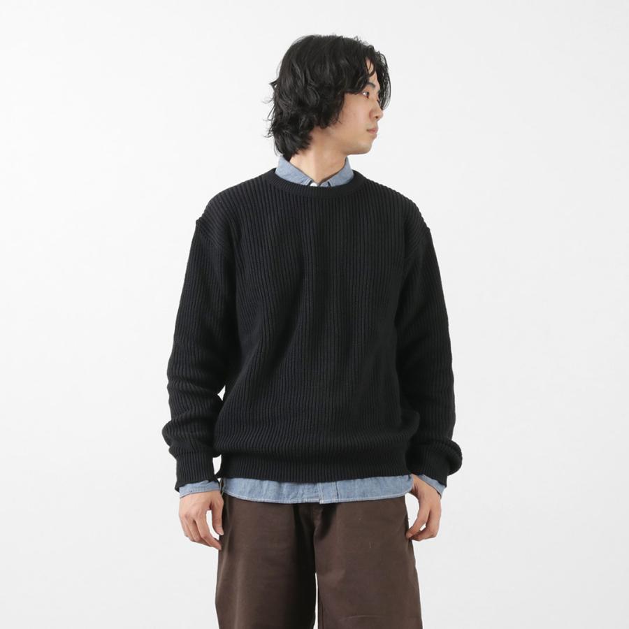 BINGHAMTON KNITTING COMPANY シェーカー クルーニット / セーター コットン メンズ | Binghamton Knitting Company | 15