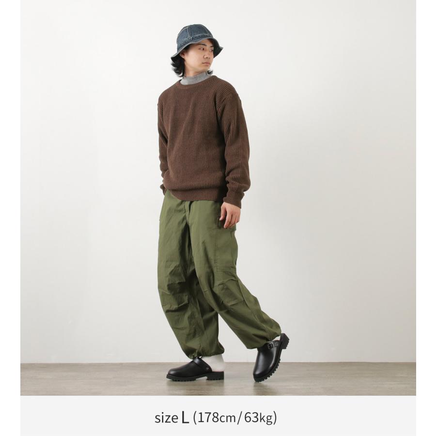 BINGHAMTON KNITTING COMPANY シェーカー クルーニット / セーター コットン メンズ | Binghamton Knitting Company | 08